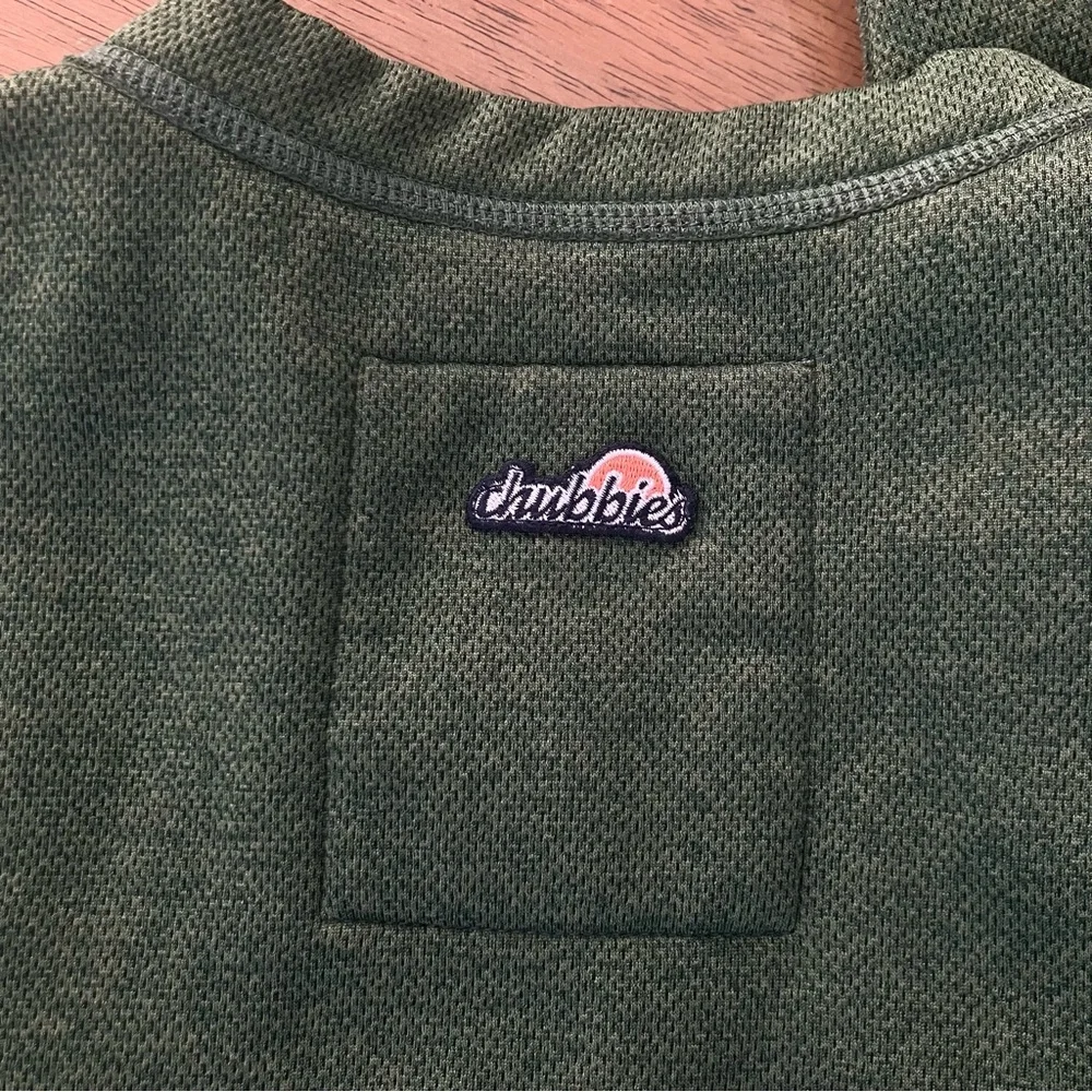 Chubbies Henley Sweatshirt Mens Small‎ Green Pullover Long Sleeve Fleece Preppy